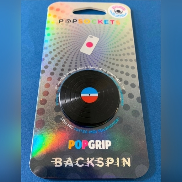 Popsocket - BackSpin Aluminum 45 RPM (SPINS REALLY FAST!) - Picture 6 of 6